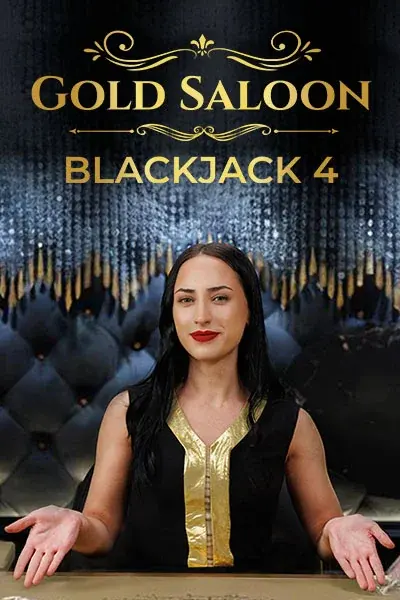 Gold Saloon Blackjack 4 machine à sous — Tiki Casino